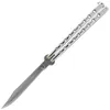 Nóż składany motylek Martinez Albainox Big Balisong Chrom Zamak, Mirror 3Cr13Mov (02052-C)
